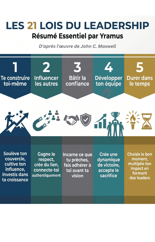 Les 21 Lois Irréfutables du Leadership- Résumé essentiel par Yramus
